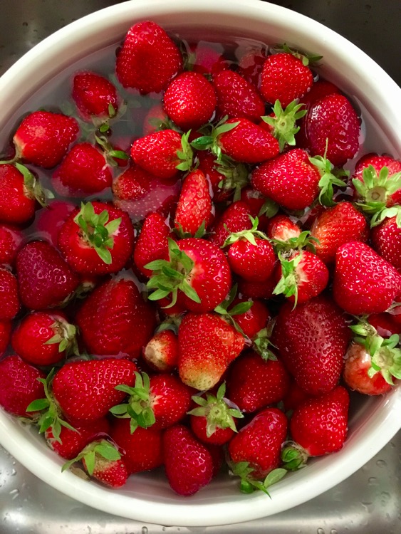 Strawberries jam