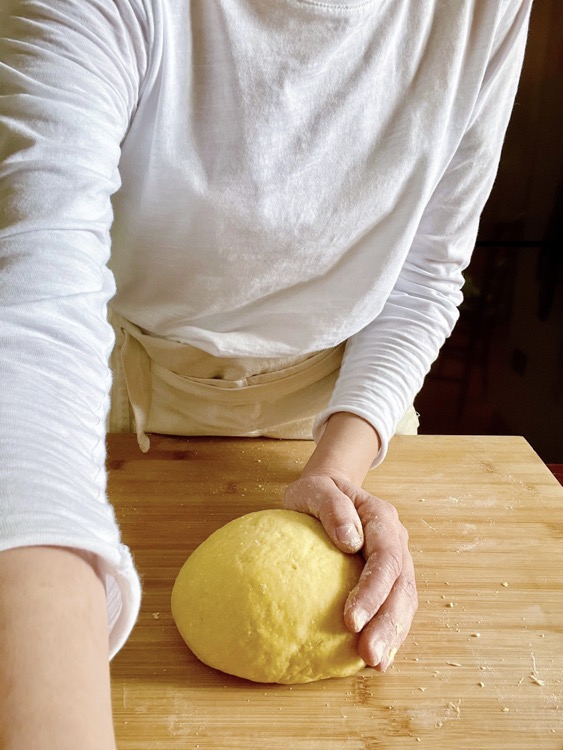 Basic recipe for pasta dough