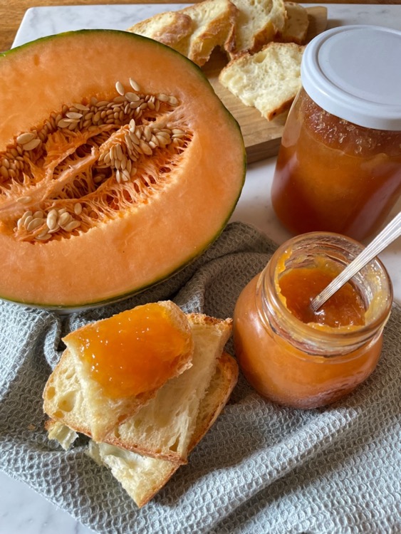 Melon and peach jam recipe